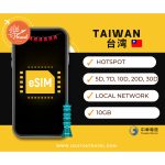 【eSIM】台湾上网卡 Taiwan 300GB Travel Sim Card 【No Daily Capped】【Unlimited data】